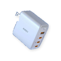 AUKEY PA-B7S White 100W 4-Port Charger alternate angle