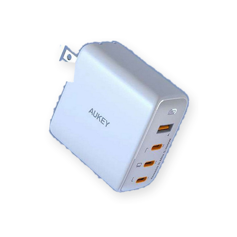 Aukey 4 Port 100W PD Super Fast Charging Wall Charger - PA-B7S - White product view 2