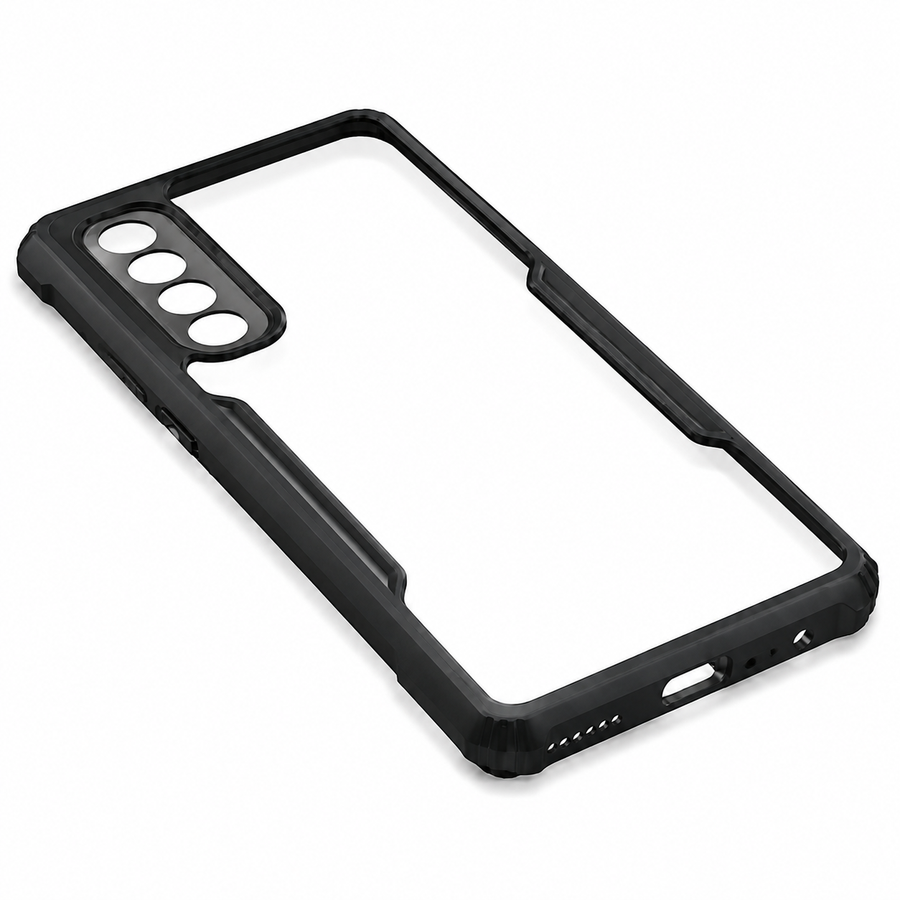 RZANTS Infinix Hot 9 Transparent Matte ShockProof Slim Thin Phone Cover product view 2