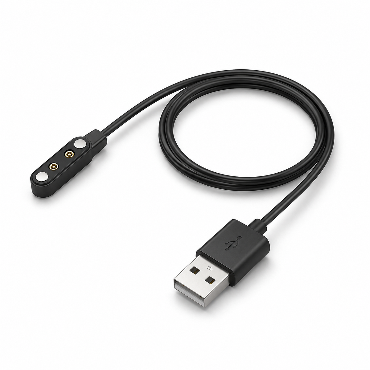 Magnetic Charging Cable for Xiaomi IMILAB KW66/W12 Smart Watch — product-only white-background image 1