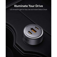 Aukey Pathfinder Mix 3 66W Fast Charging Car Charger - CC-P1